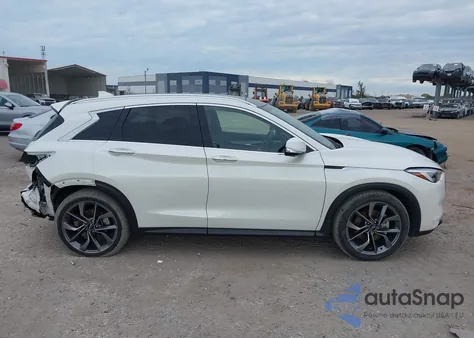 2021 Infiniti Qx50 Autograph Awd z USA, uszkodzony, nr VIN 3PCAJ5DBXMF107462